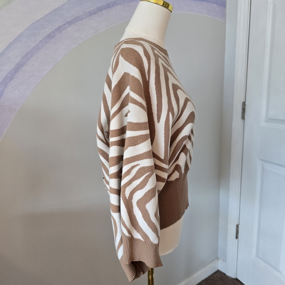 Marc New York | Medium | Women’s Animal Print Sweater - Picture 4 of 6